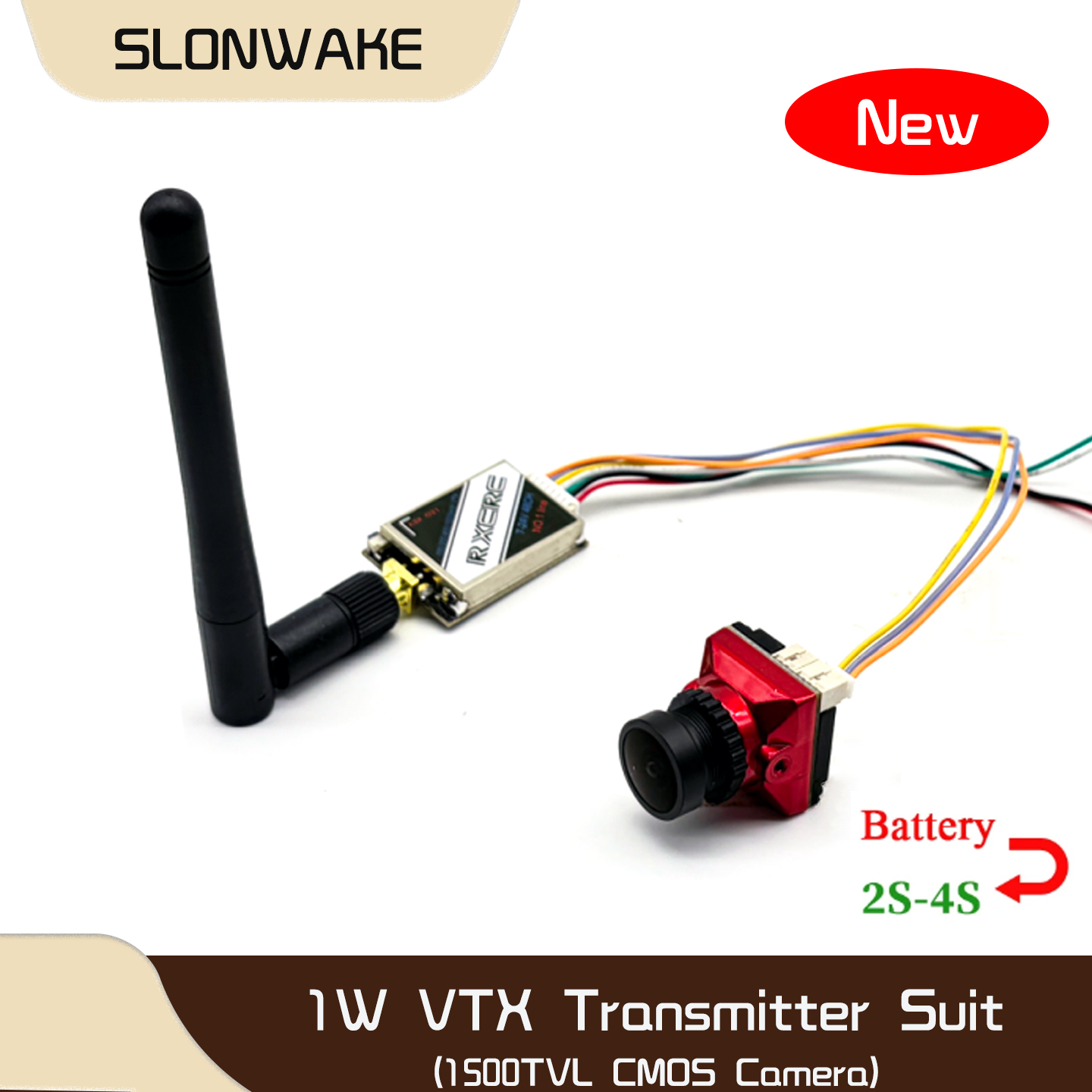 SLONWAKE  5.8G 48CH 1W VTX 100 - Fpv Drone Camera review and price